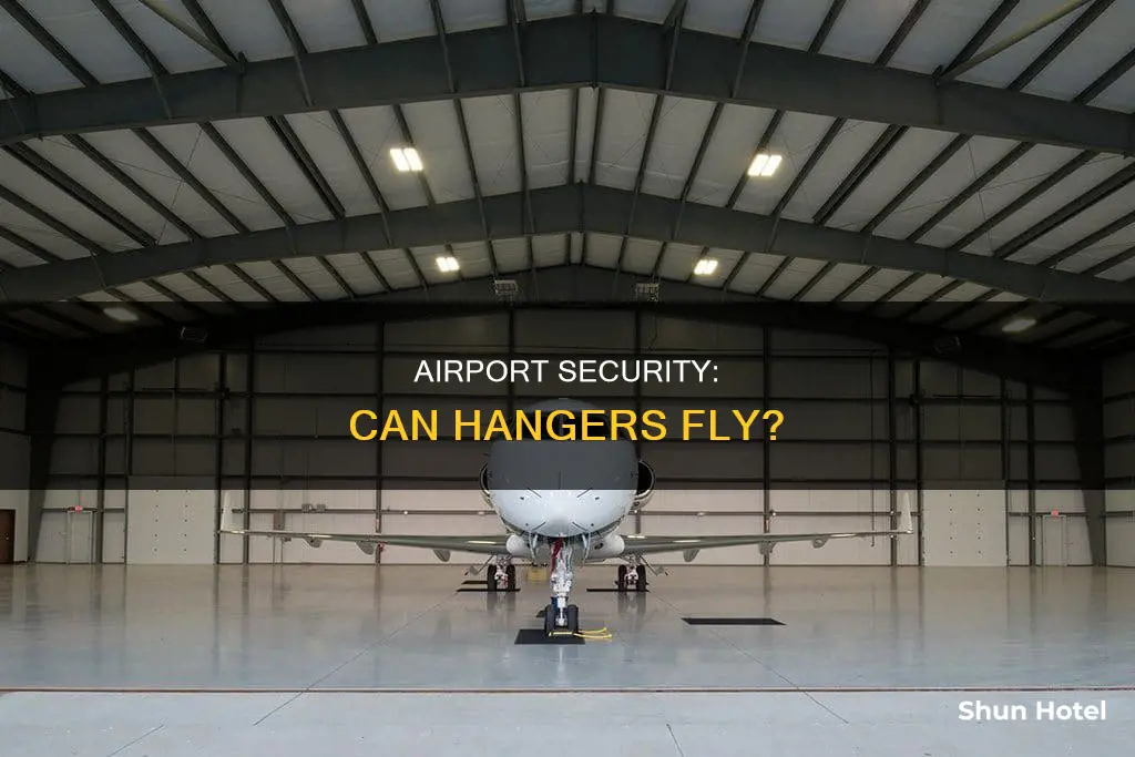 can hangers go through airport security