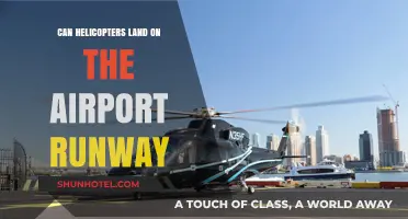 Helicopters and Runways: Can They Land Alongside Planes?
