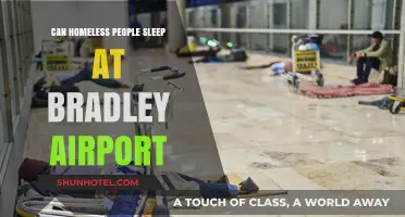 Sleeping at Bradley Airport When Homeless