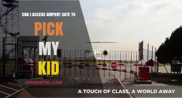 How to Access Airport Gates as a Parent