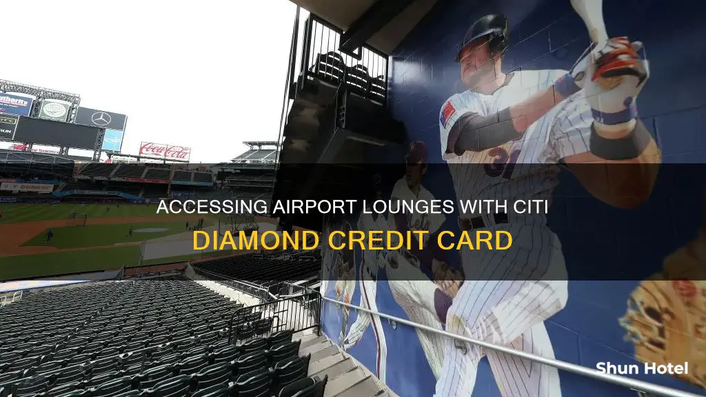 can i access airport lounges with citi daimond credit card
