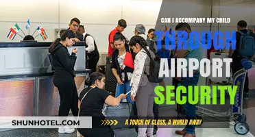 Airport Security: Can Parents Accompany Their Children?