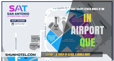 Airport Queues: Accepting Other Rides?