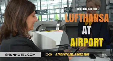 Last-Minute Baggage Check-In: Lufthansa's Airport Bag Drop