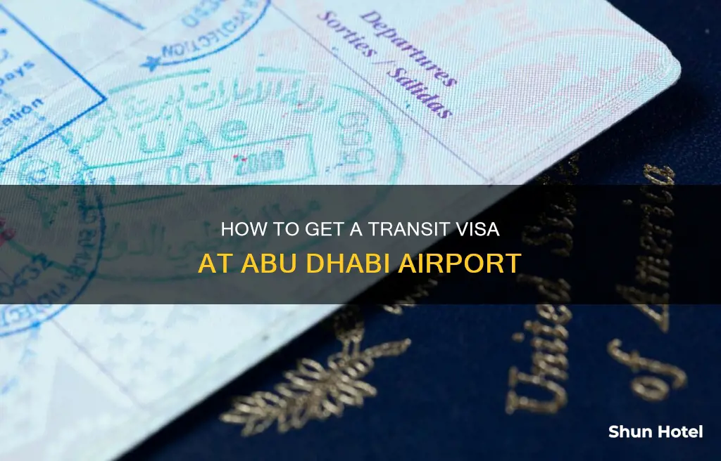 can i apply for transit visa in abu dhabi airport