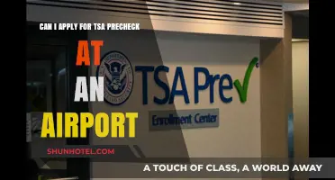 Apply for TSA PreCheck: Airport Edition
