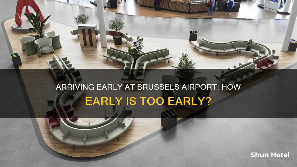 can i arrive at brussels airport 12 hours before flight