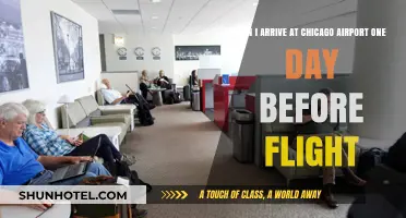 Chicago Airport: Arriving a Day Before Your Flight?