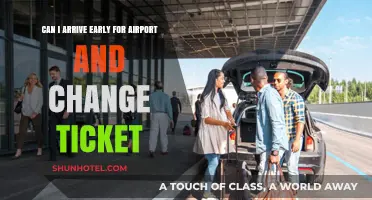 Arriving Early at the Airport: Can You Change Your Ticket?