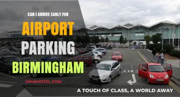 Birmingham Airport Parking: Arriving Early?