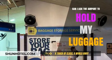 Airport Luggage Storage: Can I Leave My Bags?