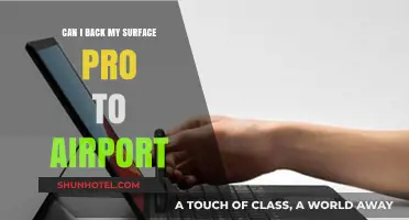 How to Back Up Your Surface Pro to Airport Storage