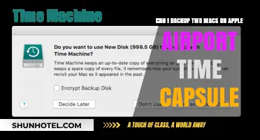 Time Capsule: Back Up Multiple Macs