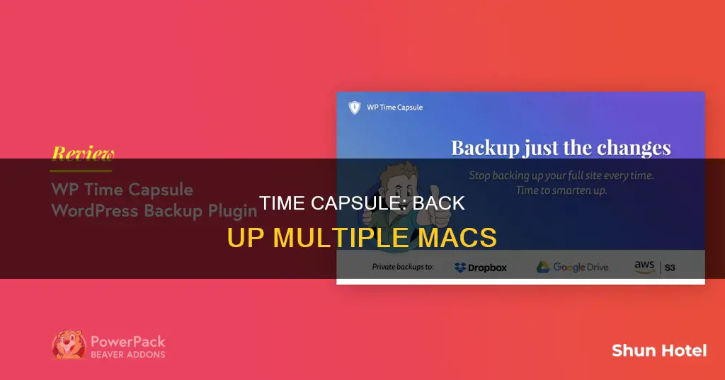 can i backup two macs on apple airport time capsule