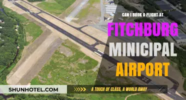 Fitchburg Municipal: Can You Book Flights?