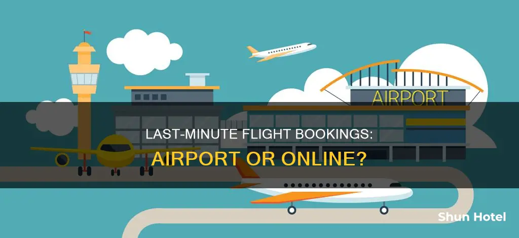 can i book a flight at the airport