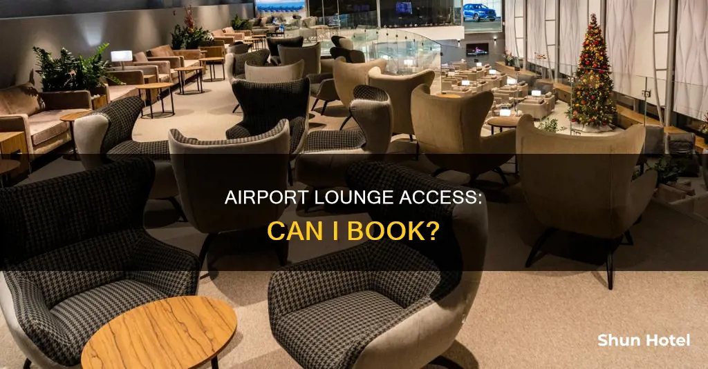 can i book airport lounge