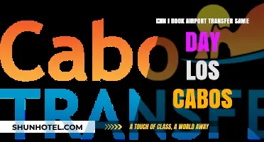 Last-Minute Airport Transfers in Los Cabos