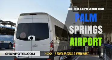 Shuttle Services: Palm Springs Airport to Am Pm