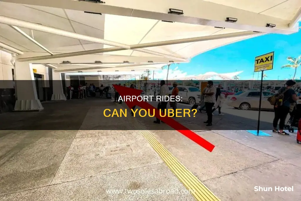 can i book an uber from an airport