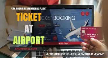 How to Book International Flights at the Airport