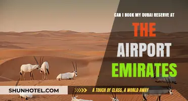 Dubai Reserve: Book at Airport or Before?