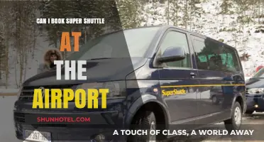 Super Shuttle: Book at the Airport?