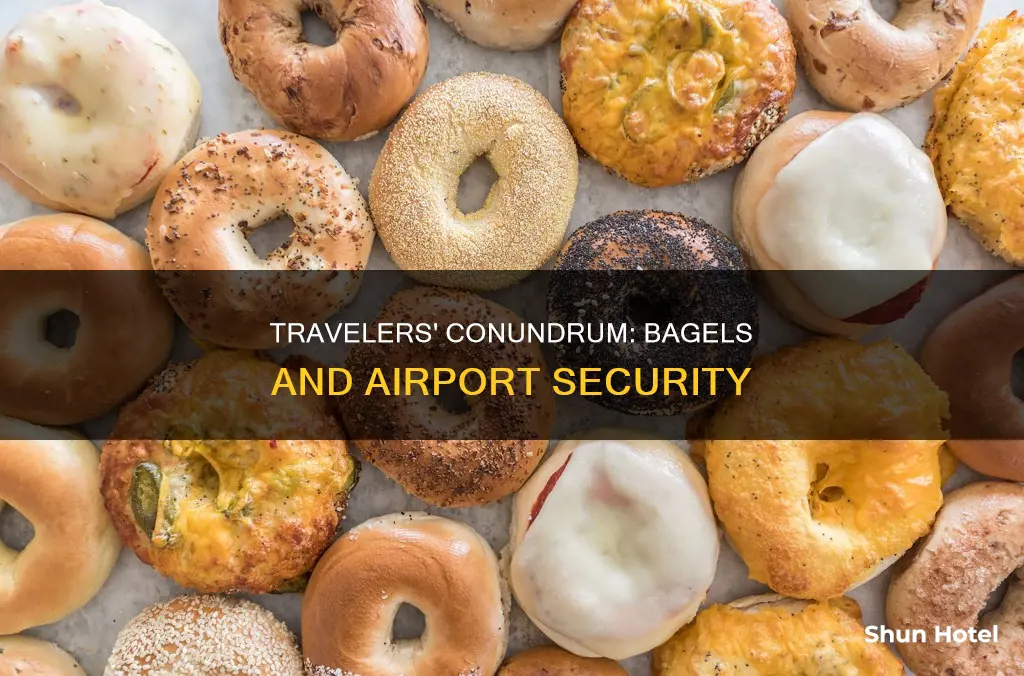 can i bring a bagel through airport security