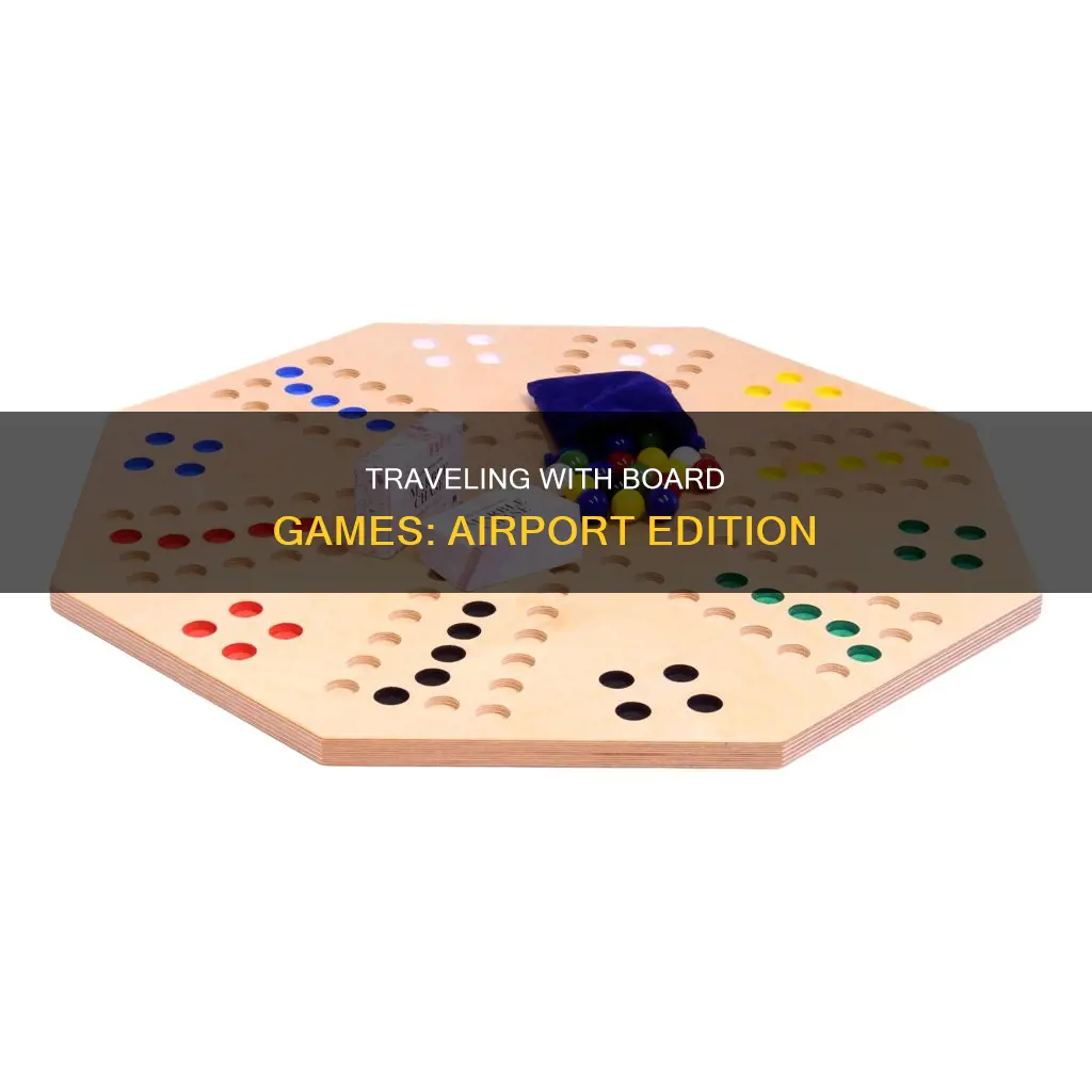 can i bring a board game on airport