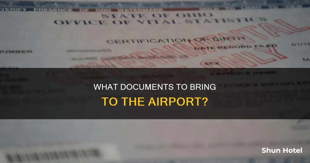 can i bring a copy of birth certificate to airport