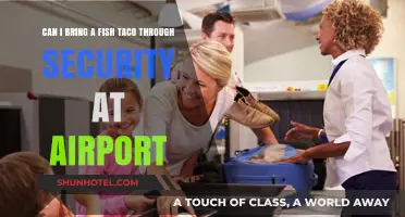 Traveling with Fish Tacos: Airport Security Rules