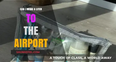 Airport Liquids: One-Liter Rule Explained