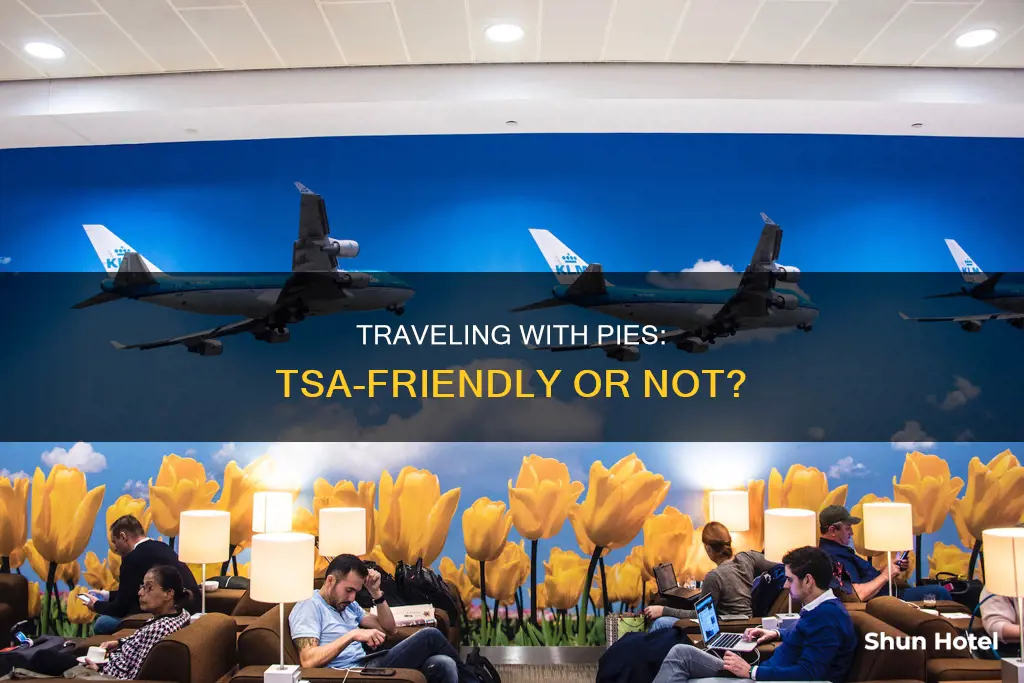 can i bring a pie through airport security