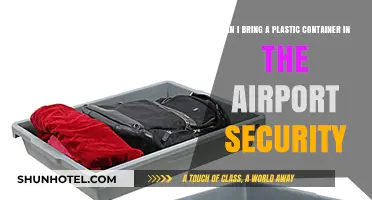 Plastic Containers: Airport Security Do's and Don'ts