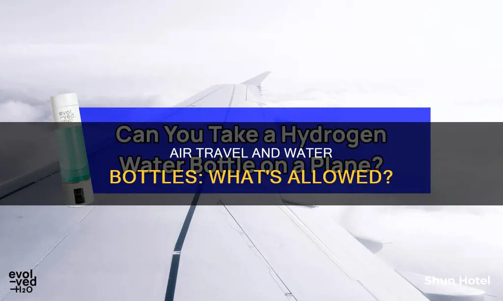 can i bring a sealed water bottle through airport security