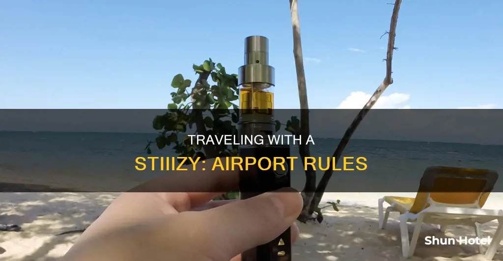 can i bring a stiiizy to the airport