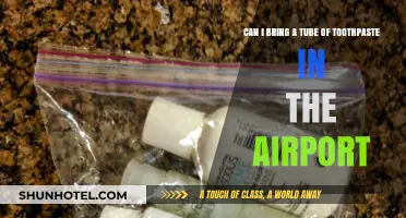 Toothpaste Tubes: Airport Security Clearance?