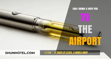 Vape Pens: Airport Security Do's and Don'ts