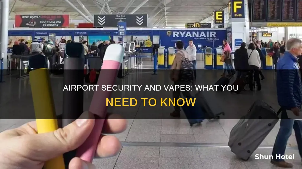 can i bring a vape through airport security