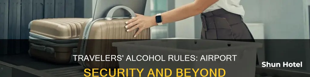 can i bring alcohol through airport security