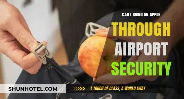 Airport Security: Can You Bring Apples Onboard?