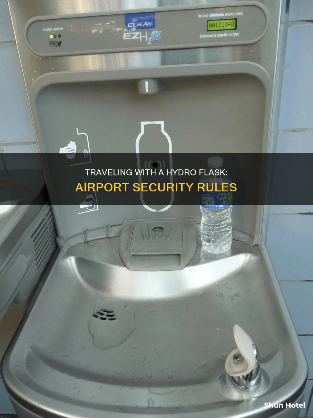 can i bring an empty hydroflask through airport security