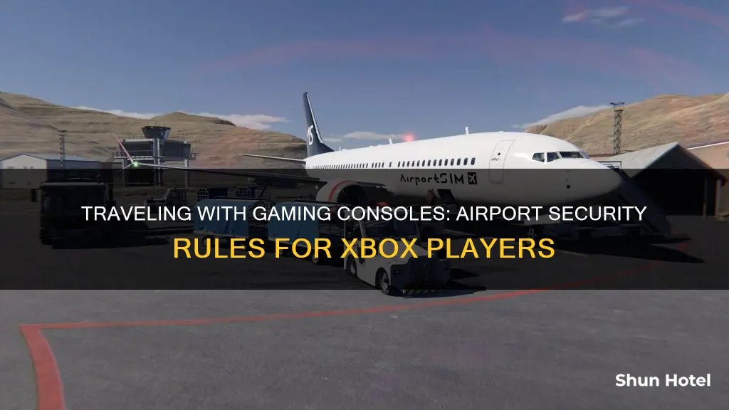 can i bring an xbox through airport security