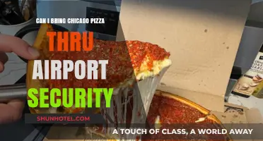Traveling with Chicago Pizza: Airport Security Rules