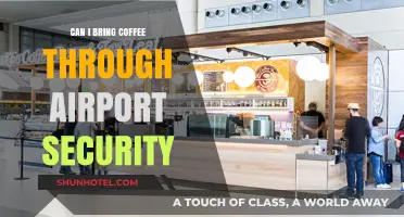 Travelers' Coffee Conundrum: Airport Security Rules Explained