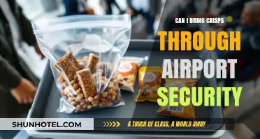 Airport Security: Can I Bring Crisps?
