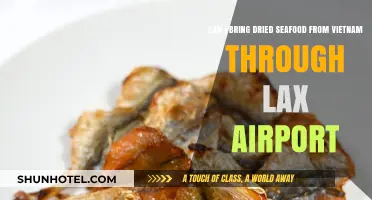 Bringing Dried Seafood: Vietnam to LAX Airport