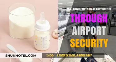 Traveling with Baby: Glass Bottles and Airport Security