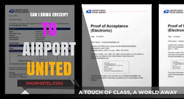 United Airlines: eReceipts for Airport Check-In