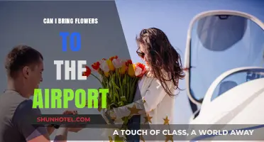 Airport Flower Power: What's Allowed?